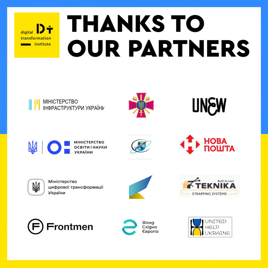 Thanks to the partners