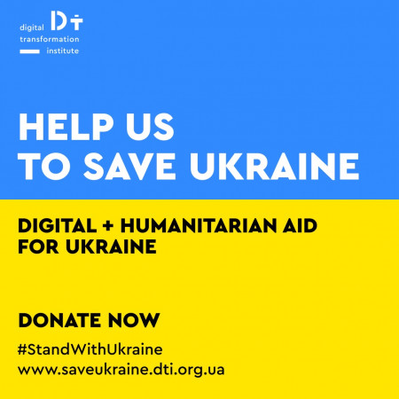 Звернення CEO Digital Transformation Institute of Ukraine Nadiia Vasylieva